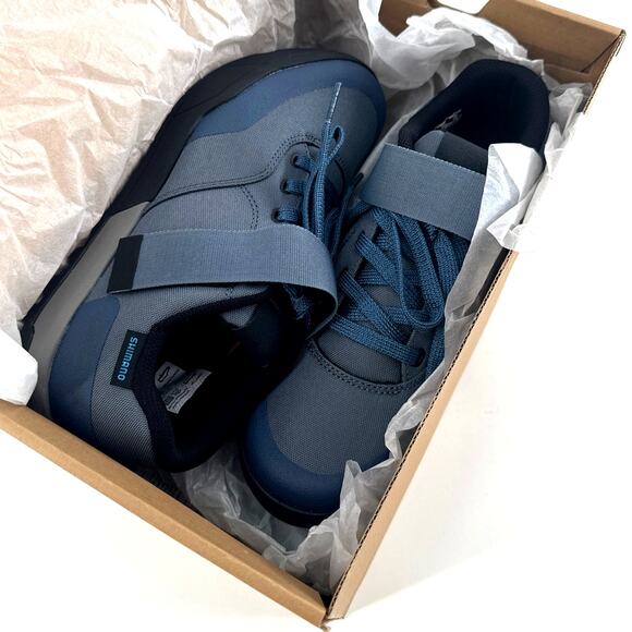 Shimano Women's Blue Denim GE500 MTB Shoes 7 - Picture 3 of 14